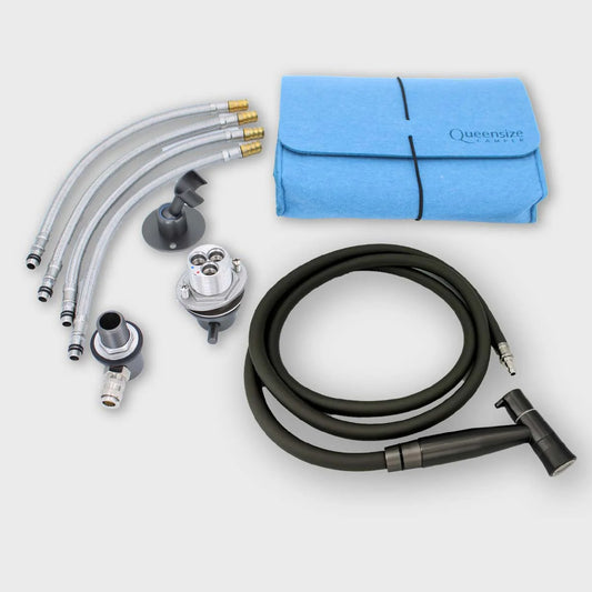 Hot Water Shower Set 'Dark Edition'