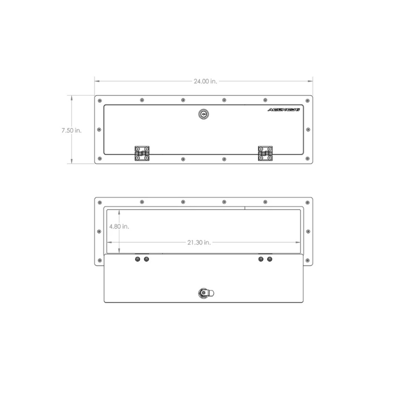 Agency 6 Universal Lock Box - 24"