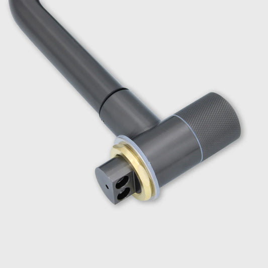 Retractable Hot Water Mixer Tap 'Dark Edition'