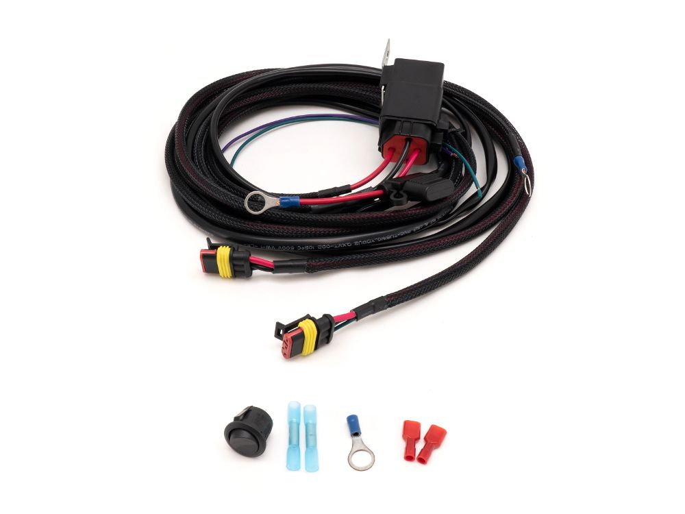 Two-Lamp Wiring Kit - Mid Power (3-Pin, Superseal, 12V)