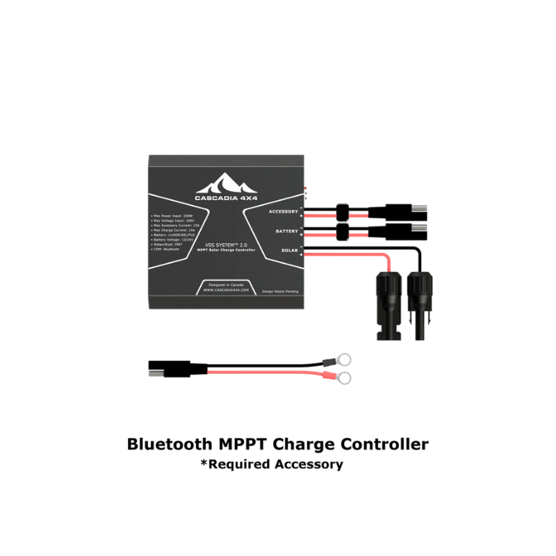 Cascadia 4x4 VSS System 2.0 Hood Solar Panel with Bluetooth Controller - Mercedes Sprinter
