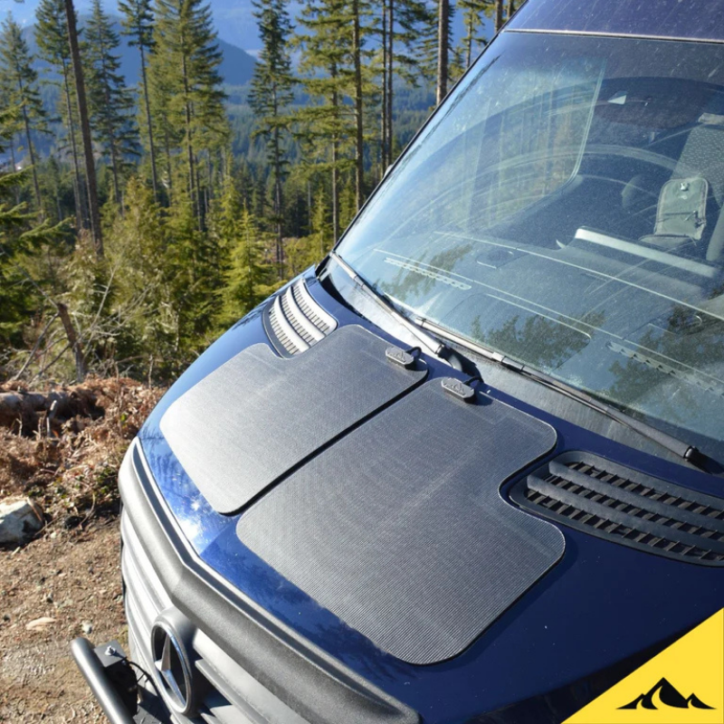 Cascadia 4x4 VSS System 2.0 Hood Solar Panel with Bluetooth Controller - Mercedes Sprinter