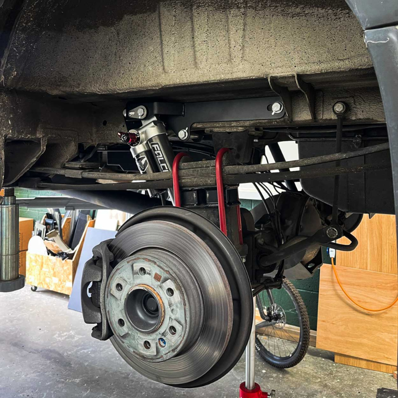 Elevate Van Shear Bracket - Rear Shock Mount for Sprinter
