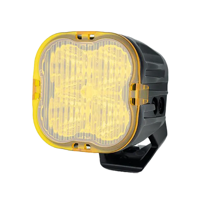 Amber Reeded Lens Cover - RP Series