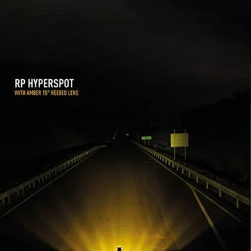 Amber Reeded Lens Cover - RP Series