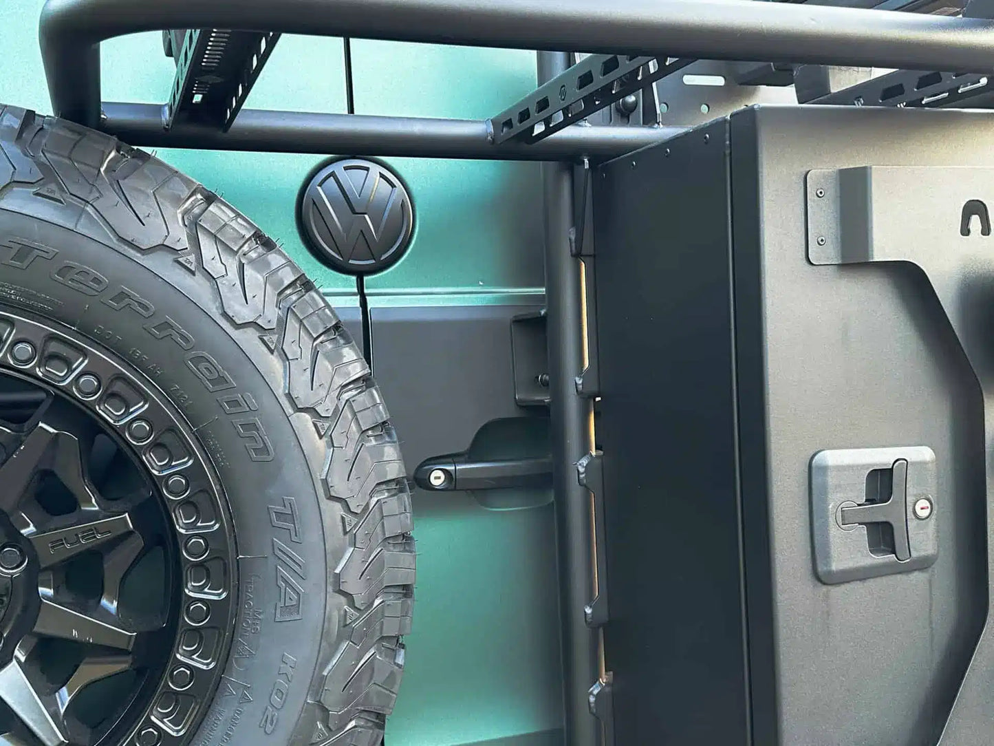 Rear Door Reinforcement Bracket Cargo Ladder - Crafter 2017+ & MAN TGE