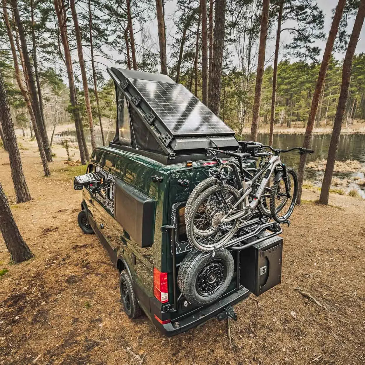 Tire Carrier Crafter 2017+ & MAN TGE