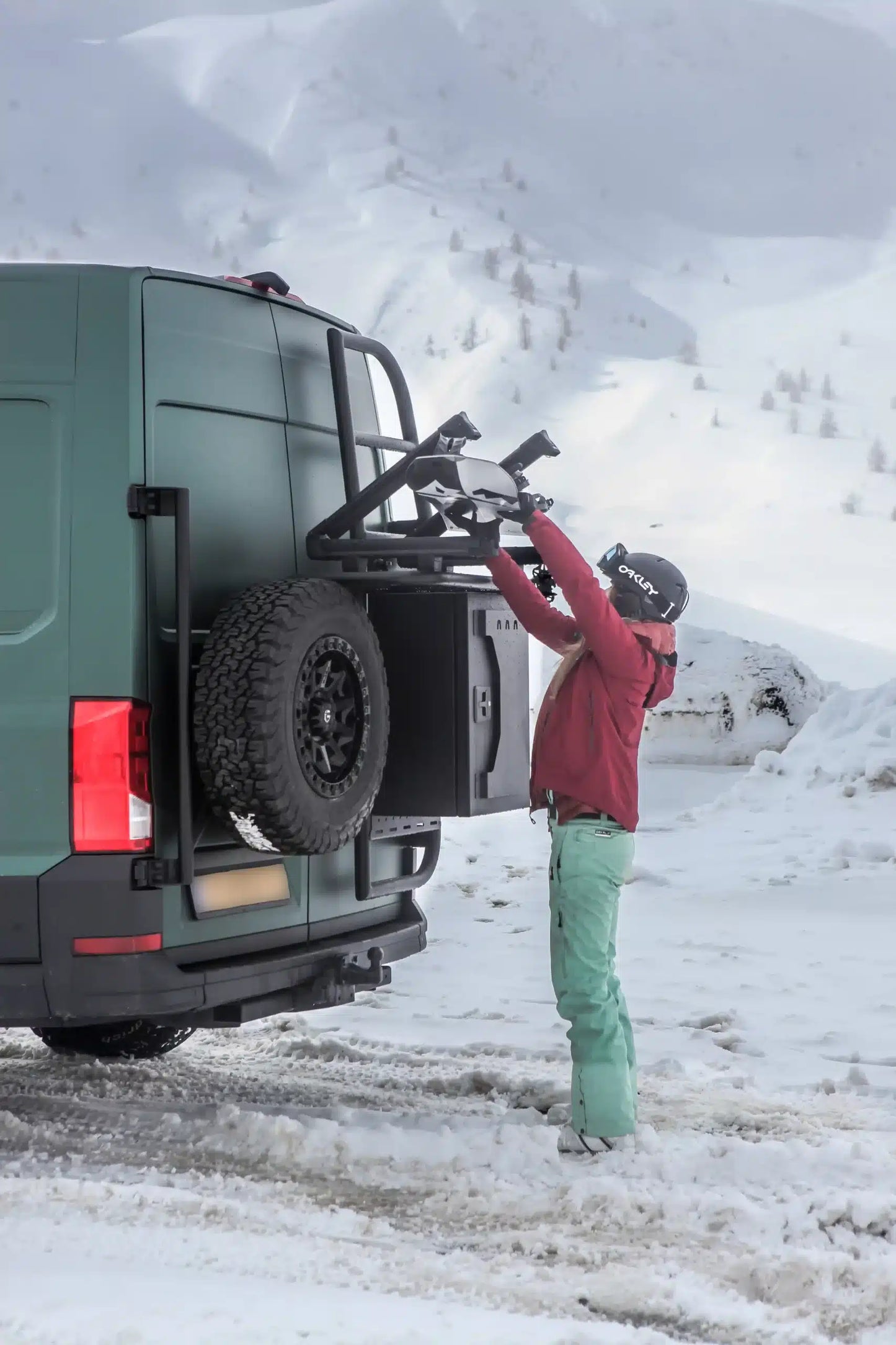 Cargo Frame (bike carrier) - Crafter 2017+ & MAN TGE