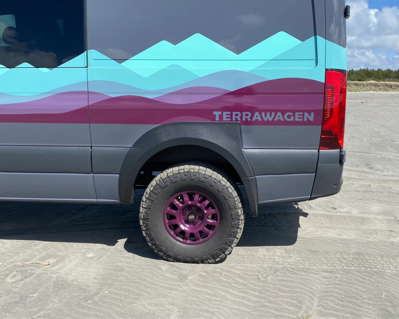 Desert Defender Fender Flares - Pointed Rear