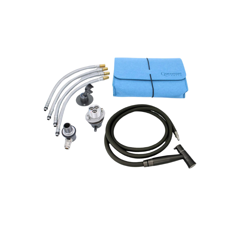 Hot Water Shower Set 'Dark Edition' "Shower Set 1"