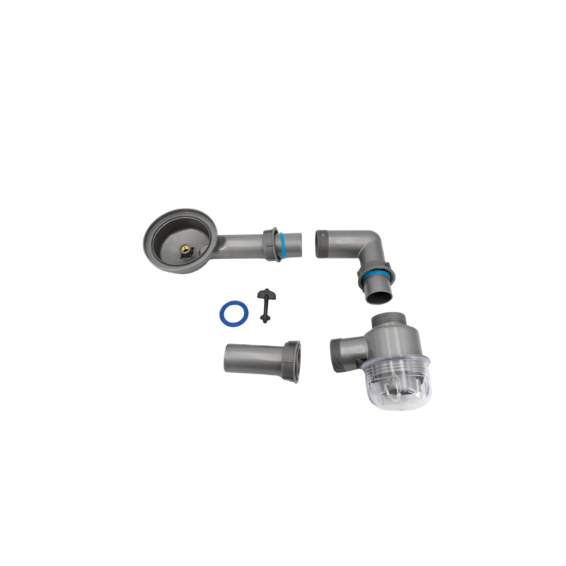 Siphon with screw cap, suitable for Queensize Camper sinks